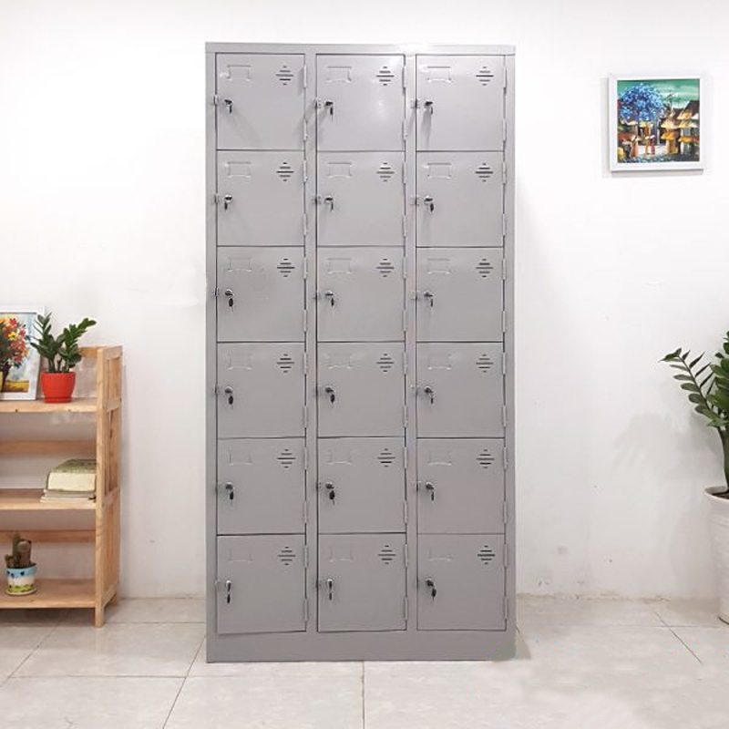 Tủ locker 18 ngăn giá rẻ – AMTH 03