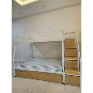 giường cầu thang ngoài 1m4/1m6 dài 2m5 cao 170