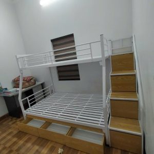 giường cầu thang ngoài 1m2/1m4 dài 2m5 cao 170 cho bé